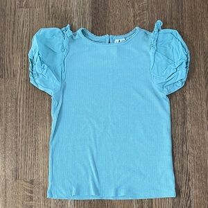 Janie and Jack Ruffle Sleeve Top